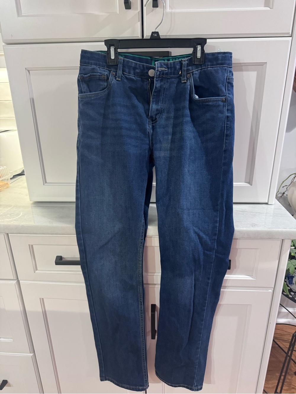 Levi's Blue Straight-Leg Jeans